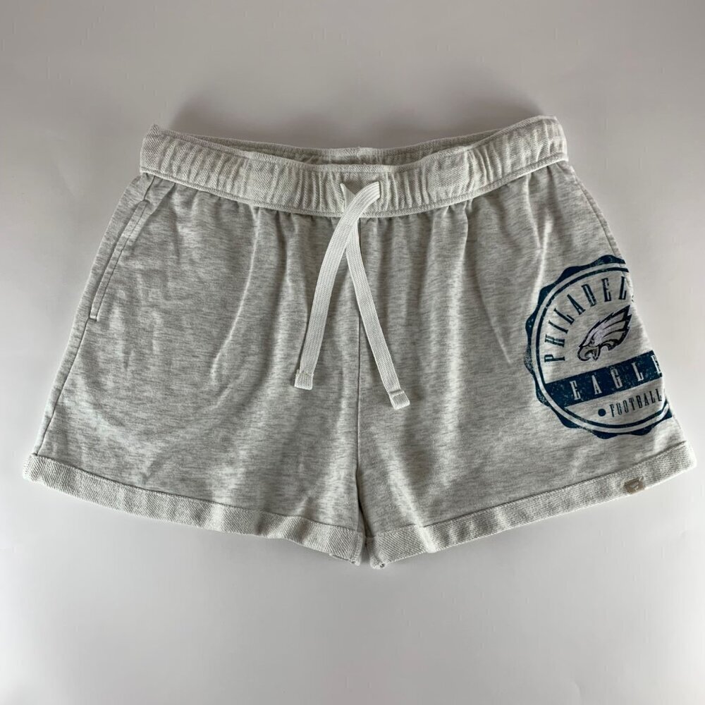 Philadelphia Eagles NFL Heather Gray Fanatics Sweat Shorts Mens XL